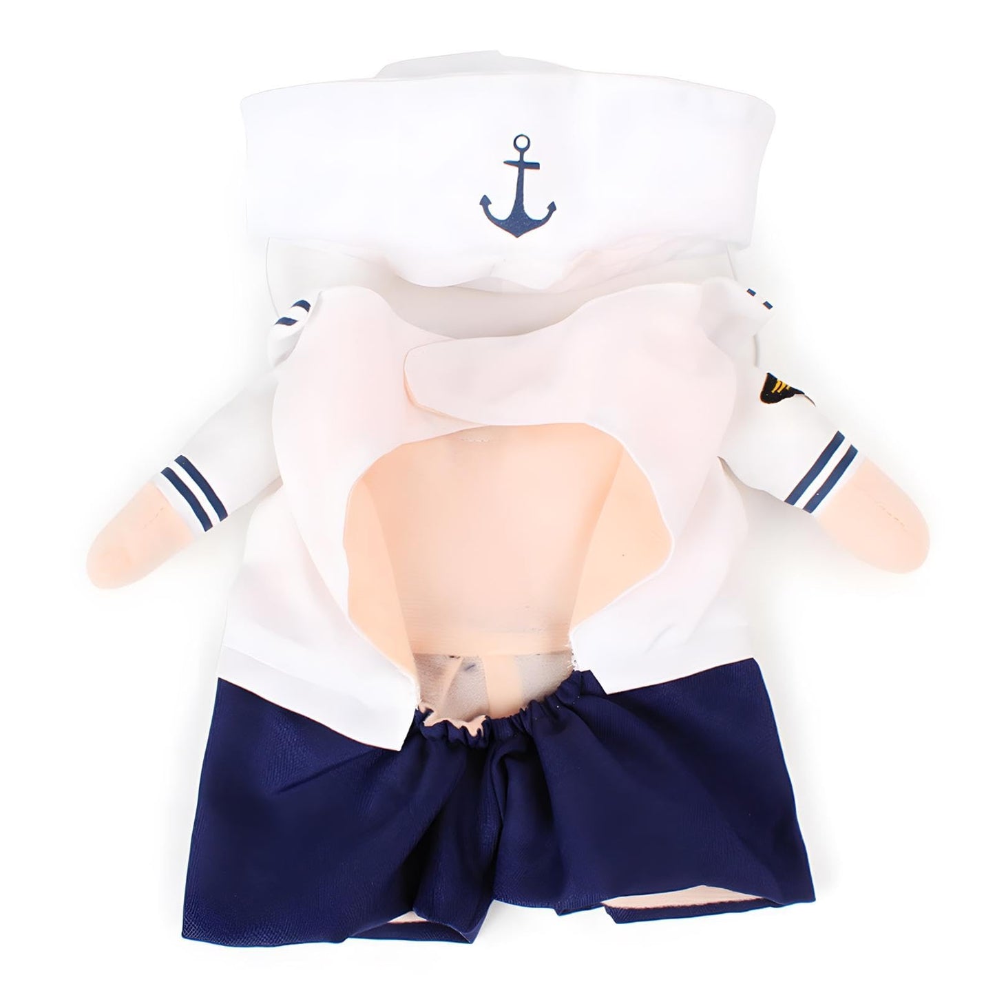 NACOCO Dog Sailor Costumes Navy Suit with Hat Halloween Christmas Pet Costumes for Puppy and Cat