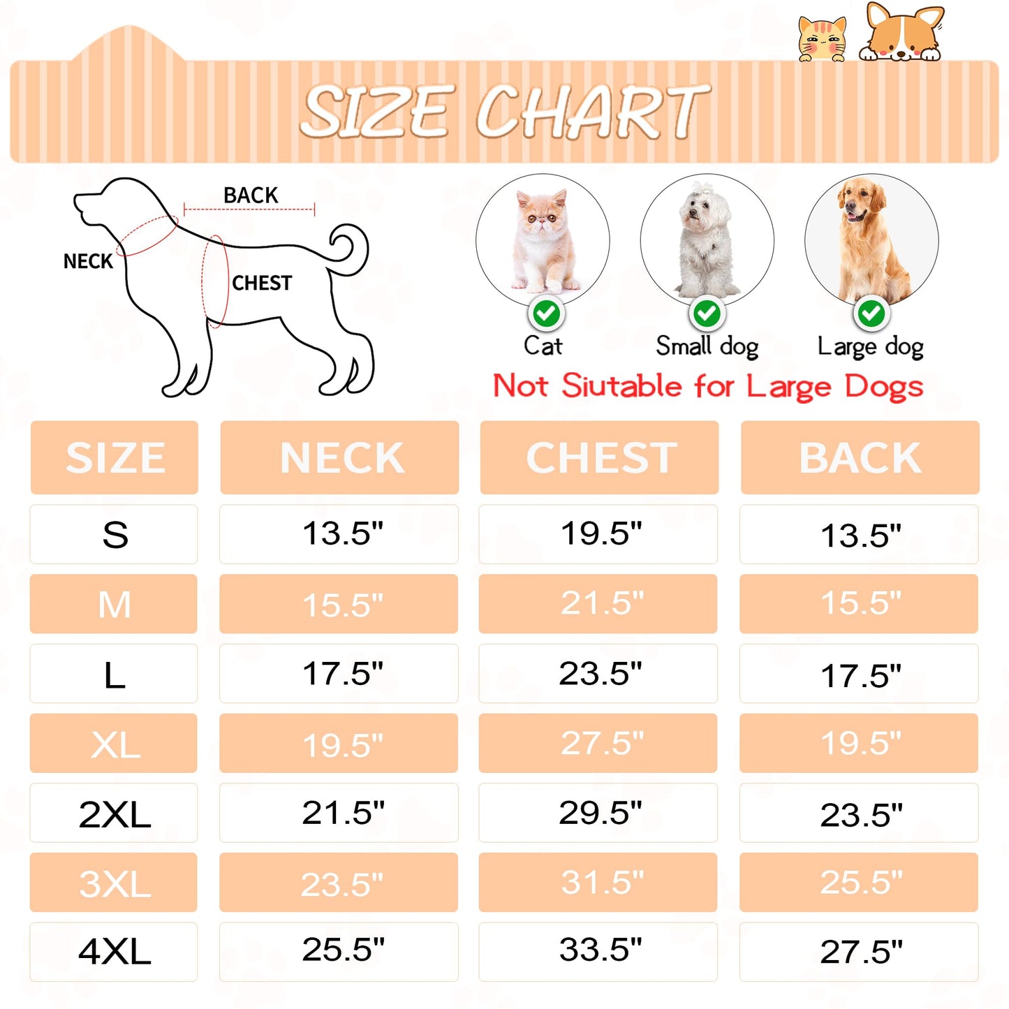 NACOCO Halloween Dog Tiger Costume-Pet Cosplay Clothes Cat Coat Hoodie Outfits Warm Winter Apparel for Dog Small and Medium Cat.