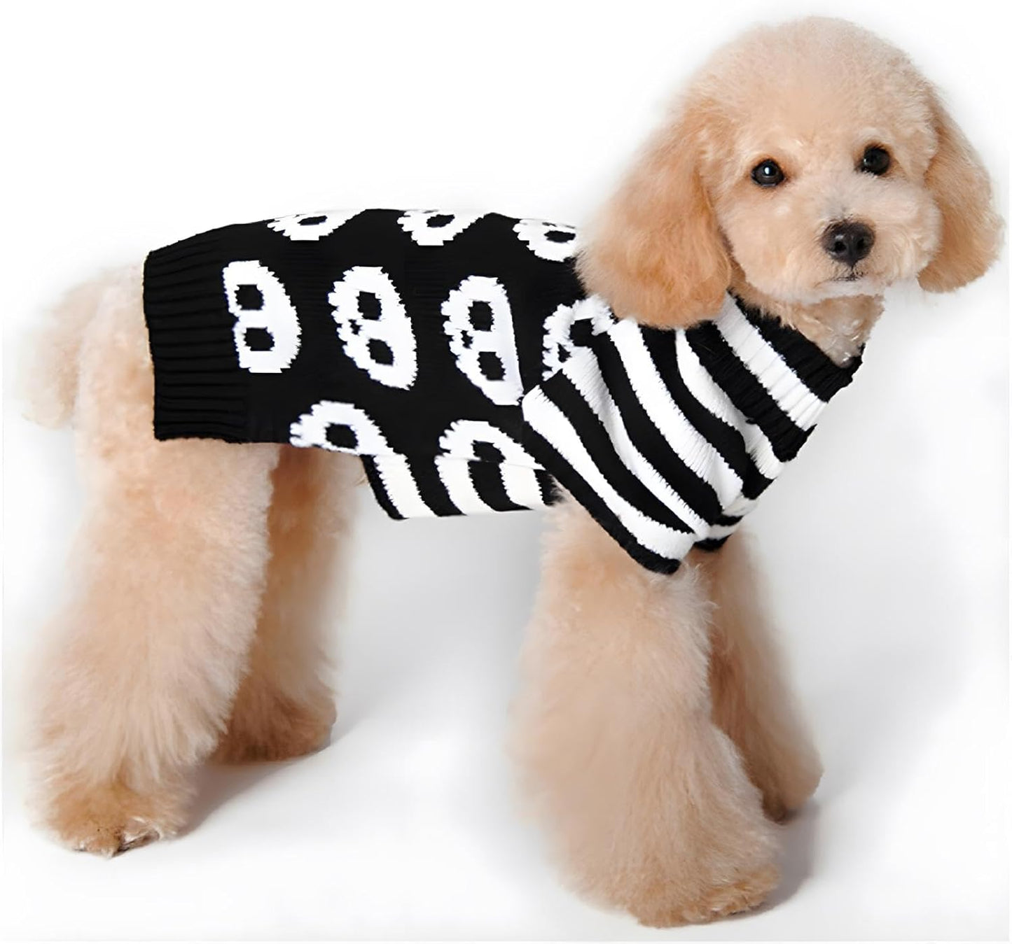 NACOCO Pet Sweaters Skeleton Sweater The Cat Dog Clothes Pet Clothing Little Puppy Dog Sweaters