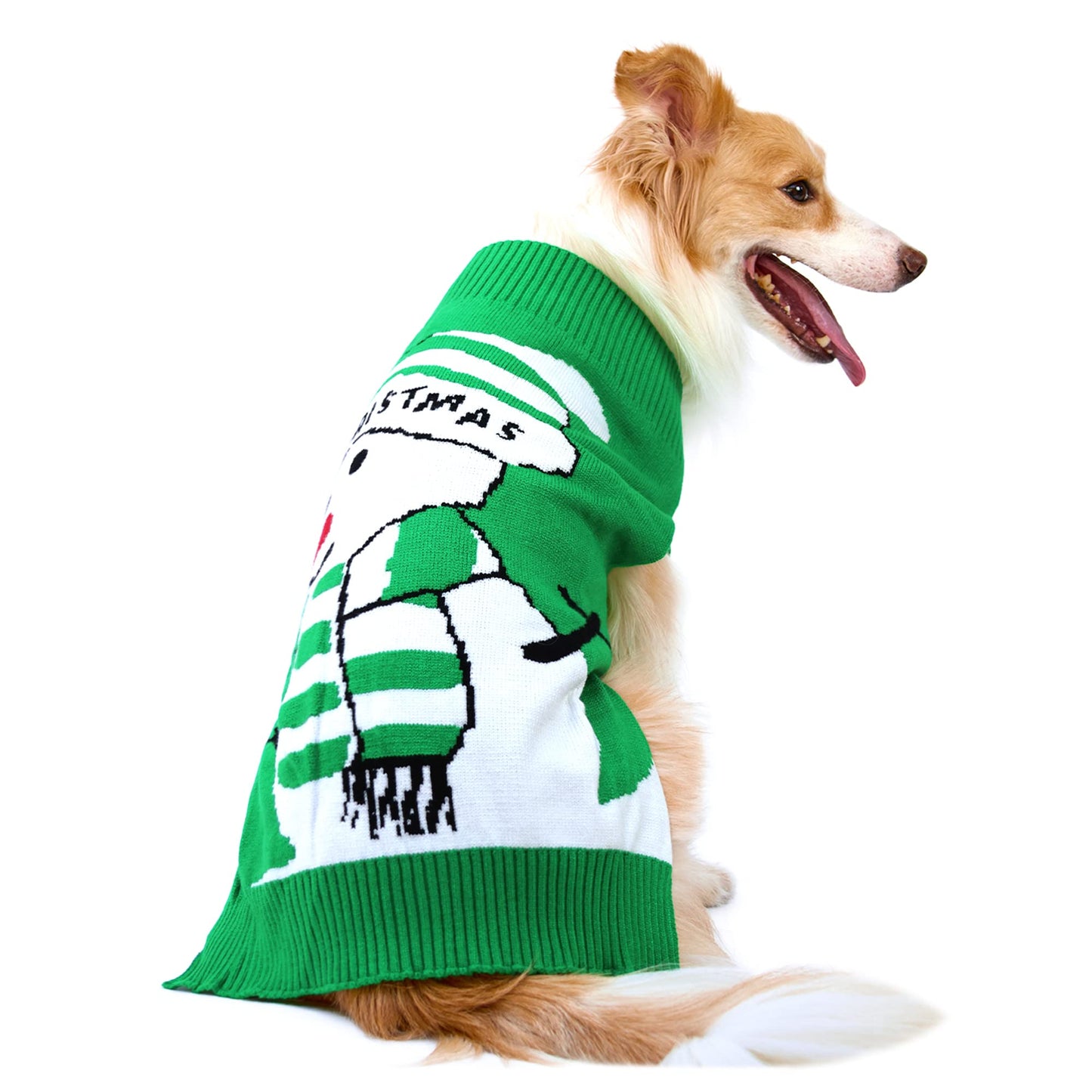 NACOCO Dog Christmas Sweater Cat Snowman Jumper Pet Ugly Funny Santa Claus Vest Dog Holiday Knitwear Warm Fall Winter Clothes for Dogs Cats Pullover Cat Sweaters Outfits