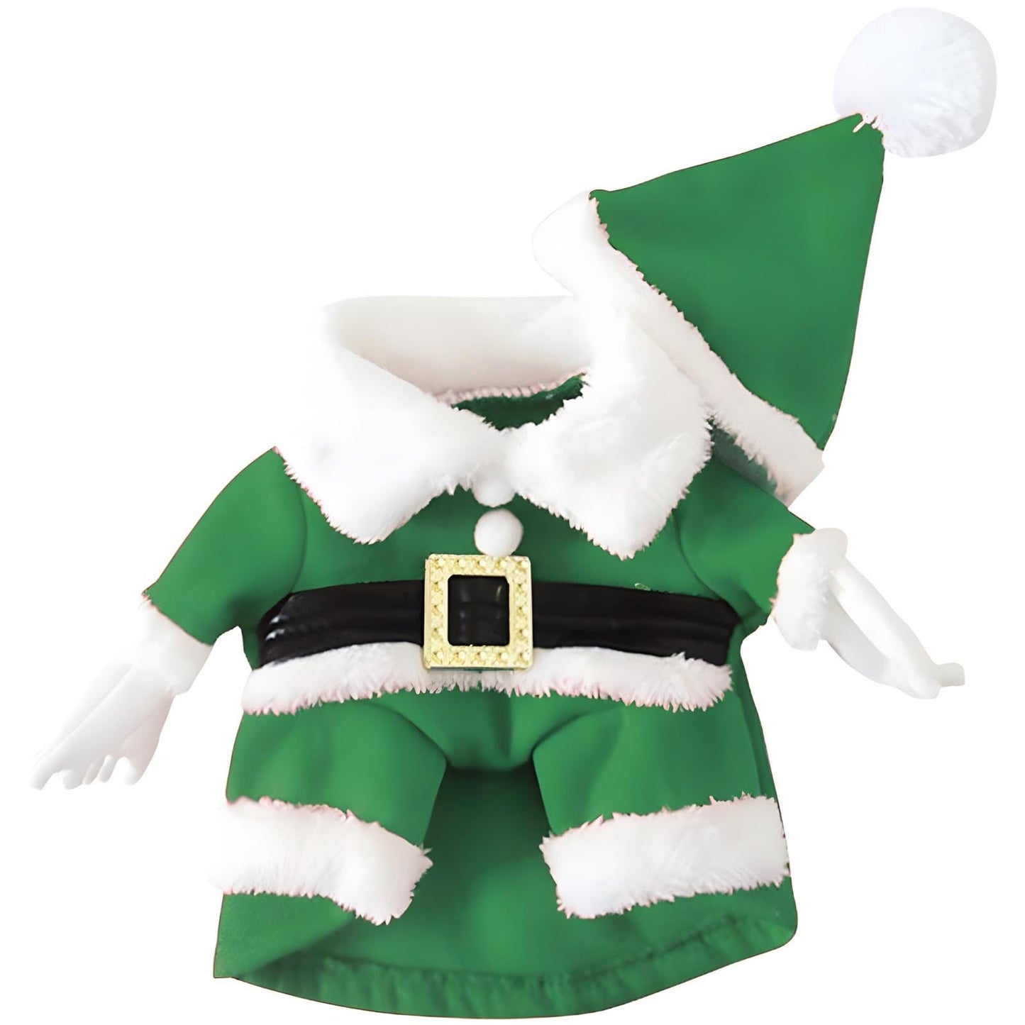 NACOCO Pet Christmas Costumes Dog Suit with Cap Santa Claus Suit Dog Hoodies Cat Xmas Costumes