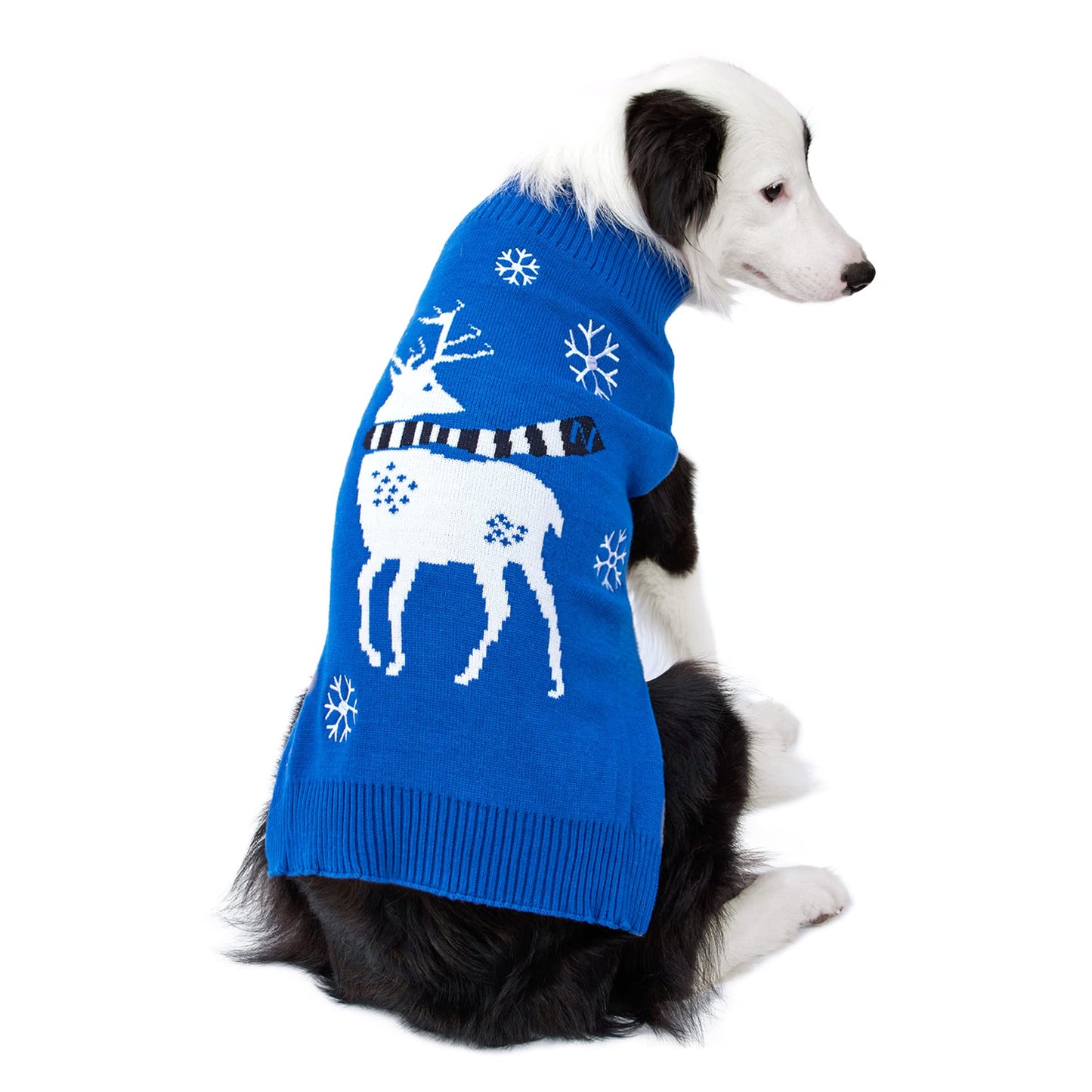 NACOCO Dog Reindeer Sweaters Dog Sweaters New Year Christmas Pet Clothes for Small Dog and Cat