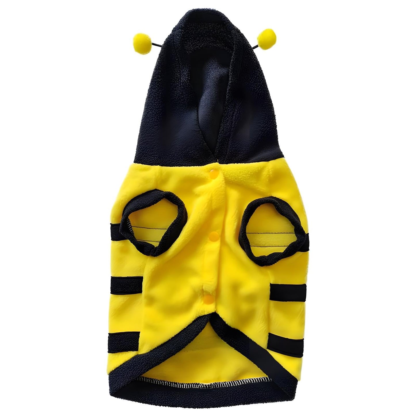 NACOCO Dog Bee Costume Pet Cute Coat Puppy Clothes Cat Bumblebee Apparel with Hoodies for Small and Medium Dog