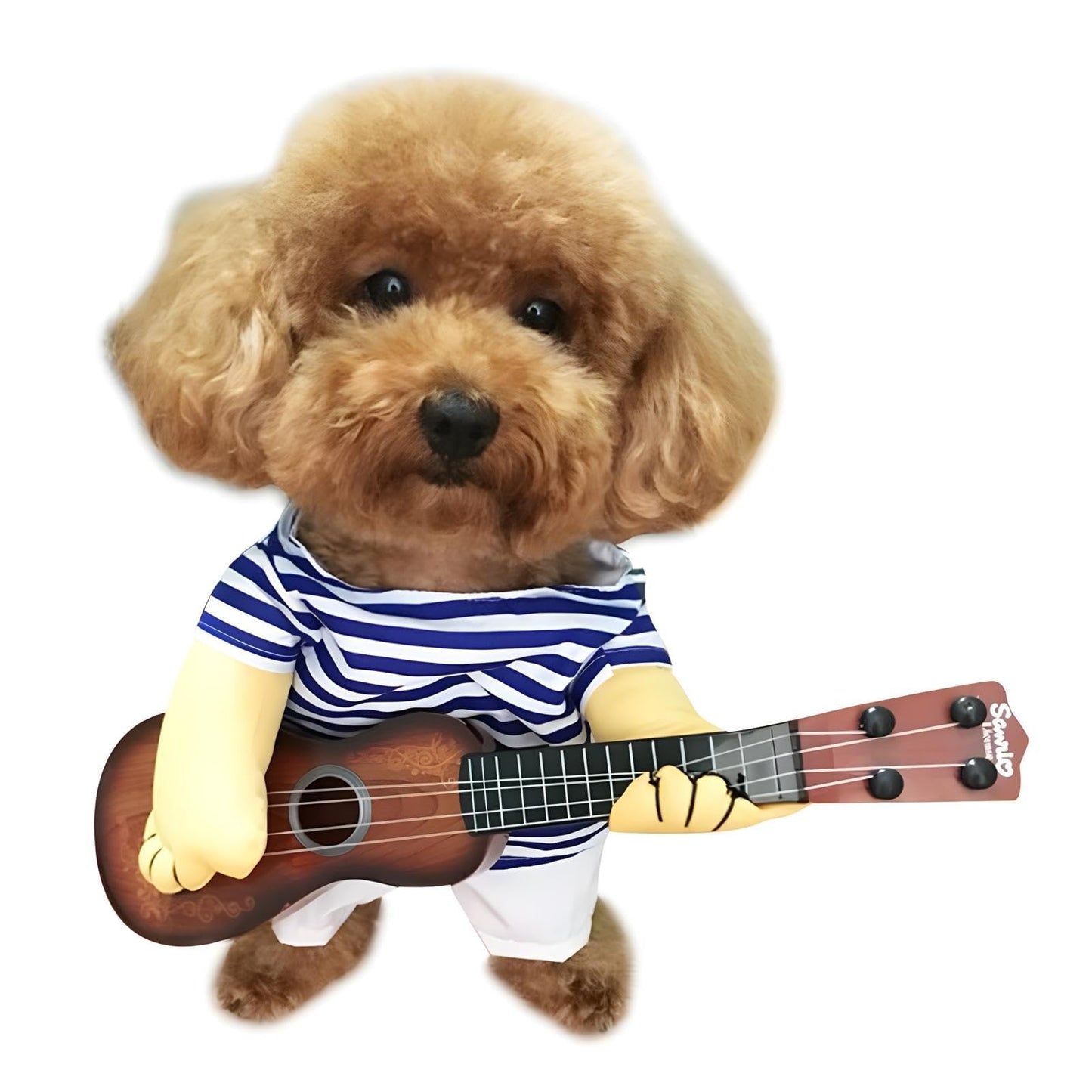 NACOCO Pet Guitar Costume Dog Costumes Cat Halloween Christmas Cosplay Party Funny Outfit Clothes